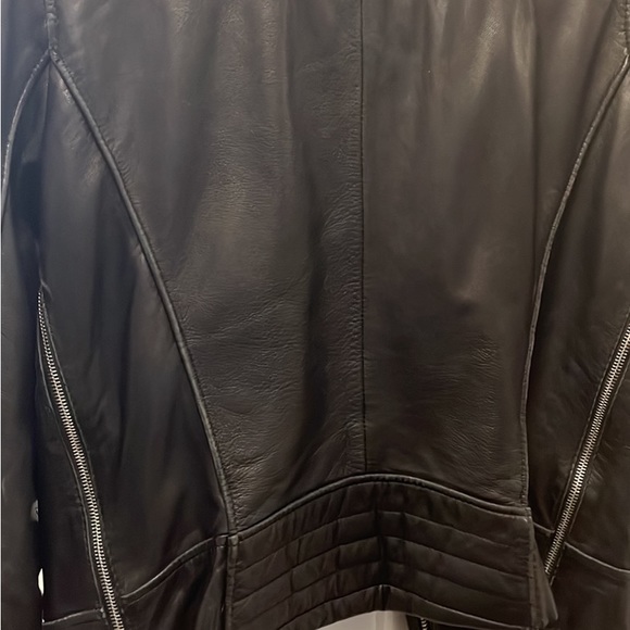 Zara Genuine Leather Jacket - Picture 3 of 3